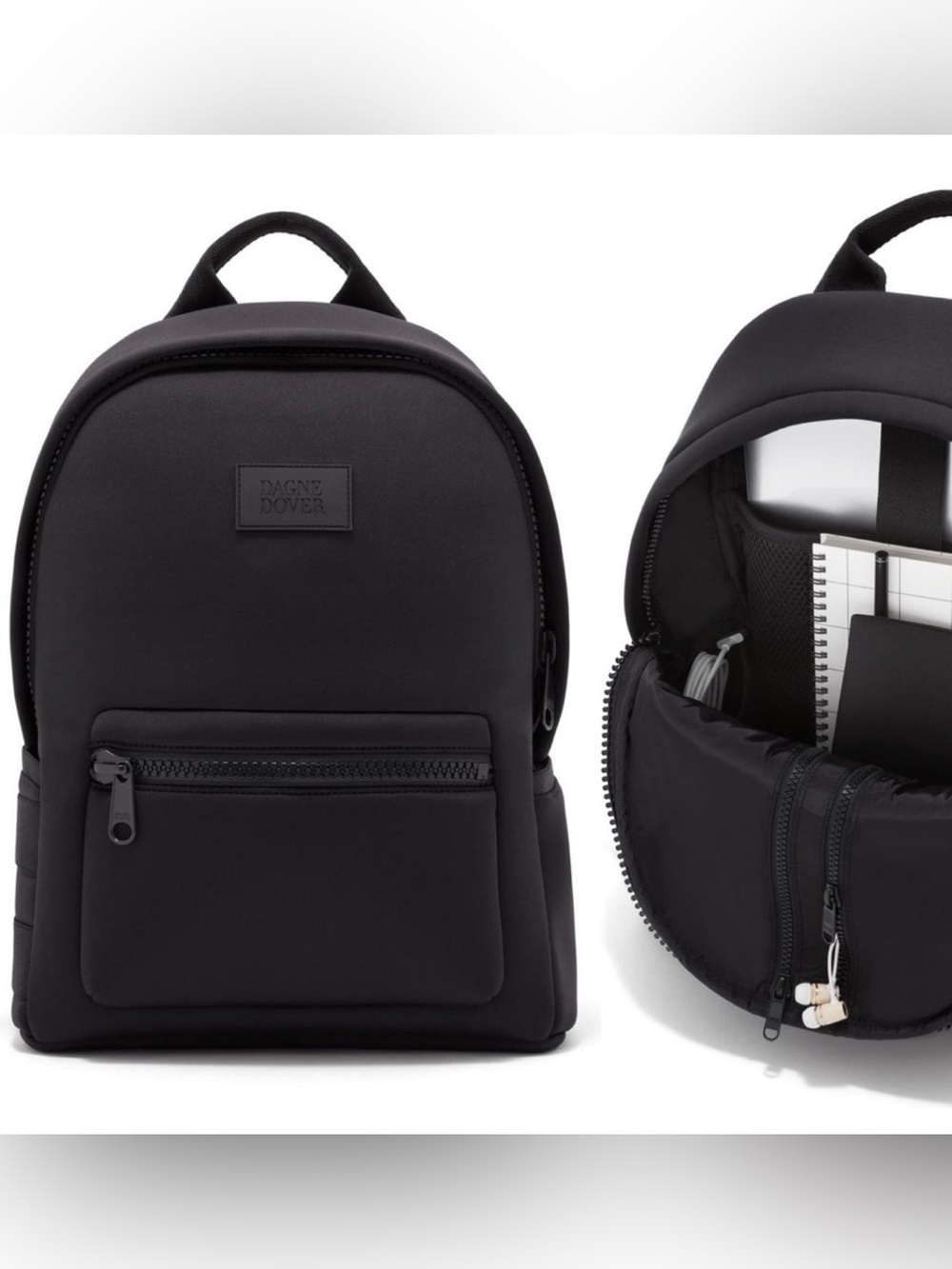 Dagne Dover Medium Neoprene Backpack Black